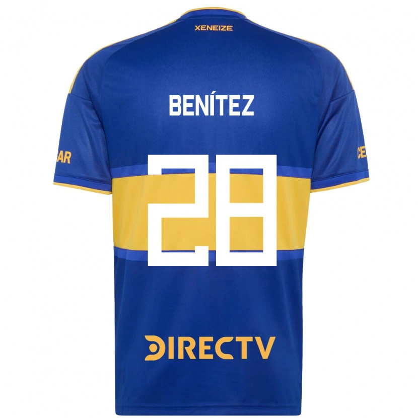 Danxen Femme Maillot Yazmín Benítez #28 Bleu Royal Jaune Tenues Domicile 2026/27 T-Shirt