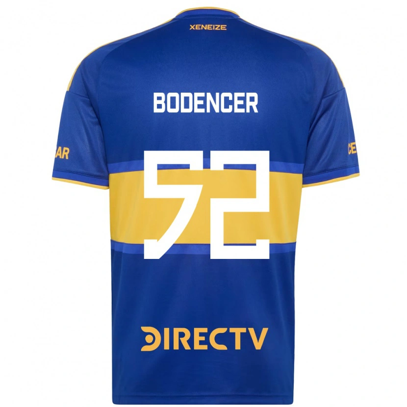 Danxen Femme Maillot Erik Bodencer #52 Bleu Royal Jaune Tenues Domicile 2026/27 T-Shirt