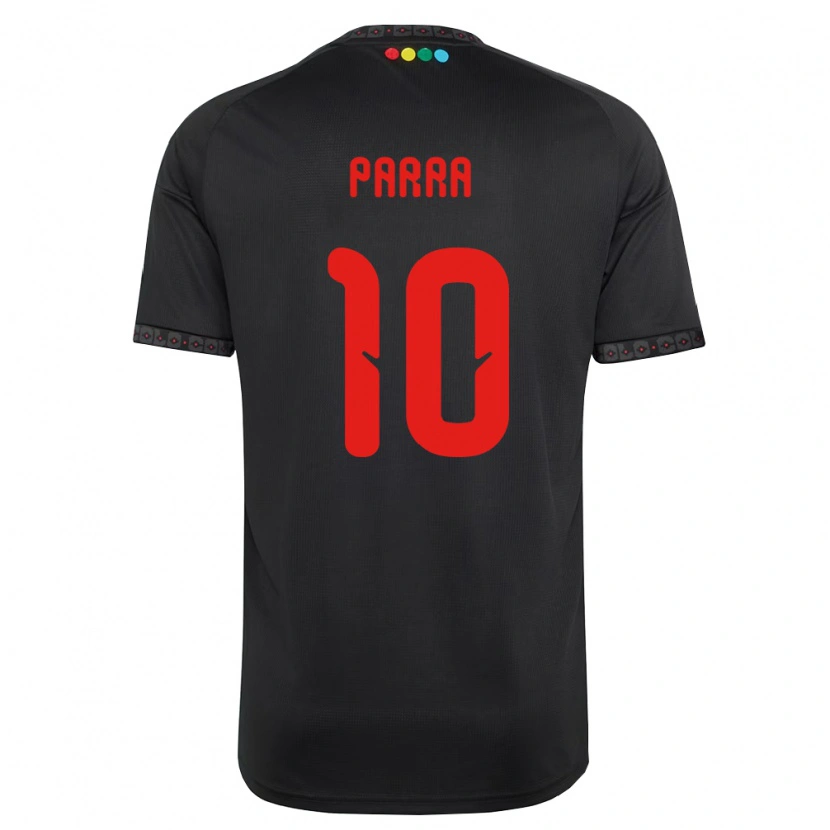 Danxen Femme Maillot Pablo Parra #10 Noir Rouge Tenues Extérieur 2026/27 T-Shirt