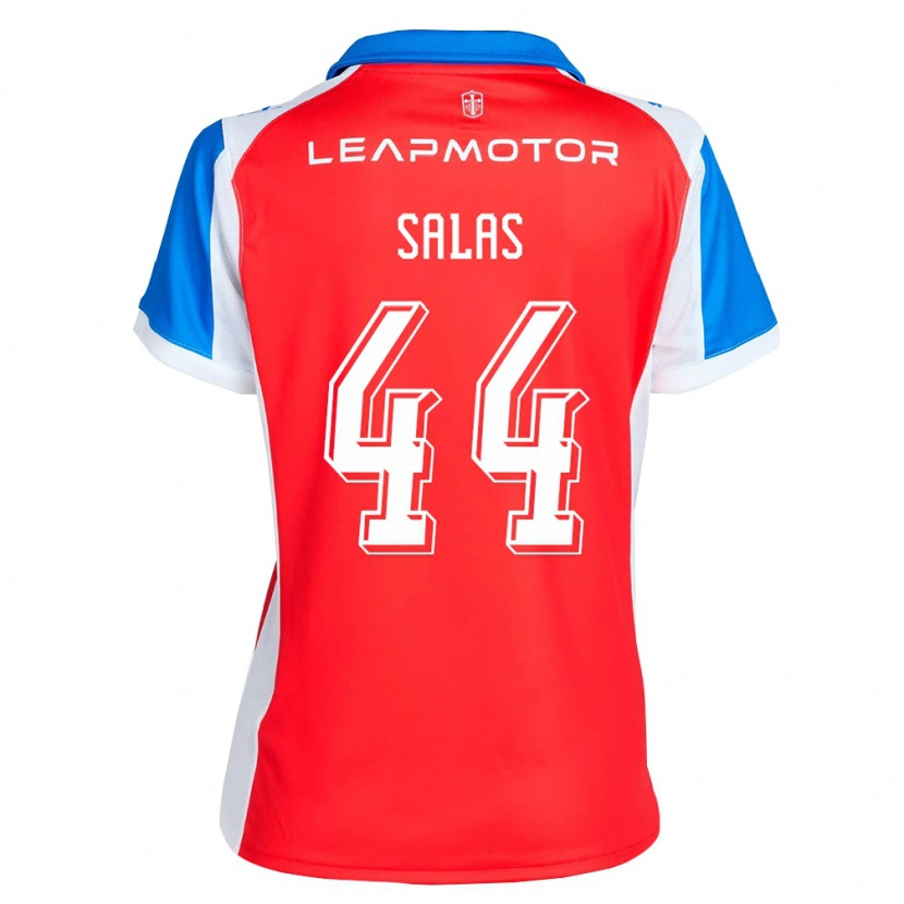 Danxen Femme Maillot José Salas #44 Rouge Bleu Tenues Extérieur 2026/27 T-Shirt