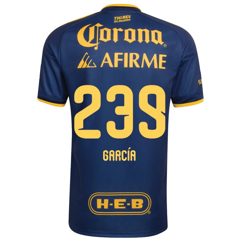 Danxen Femme Maillot Diego García #239 Bleu Royal Jaune Tenues Extérieur 2026/27 T-Shirt