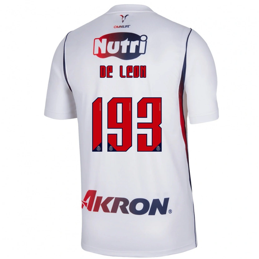 Danxen Femme Maillot Jared De León #193 Blanc Bleu Marine Rouge Tenues Extérieur 2026/27 T-Shirt