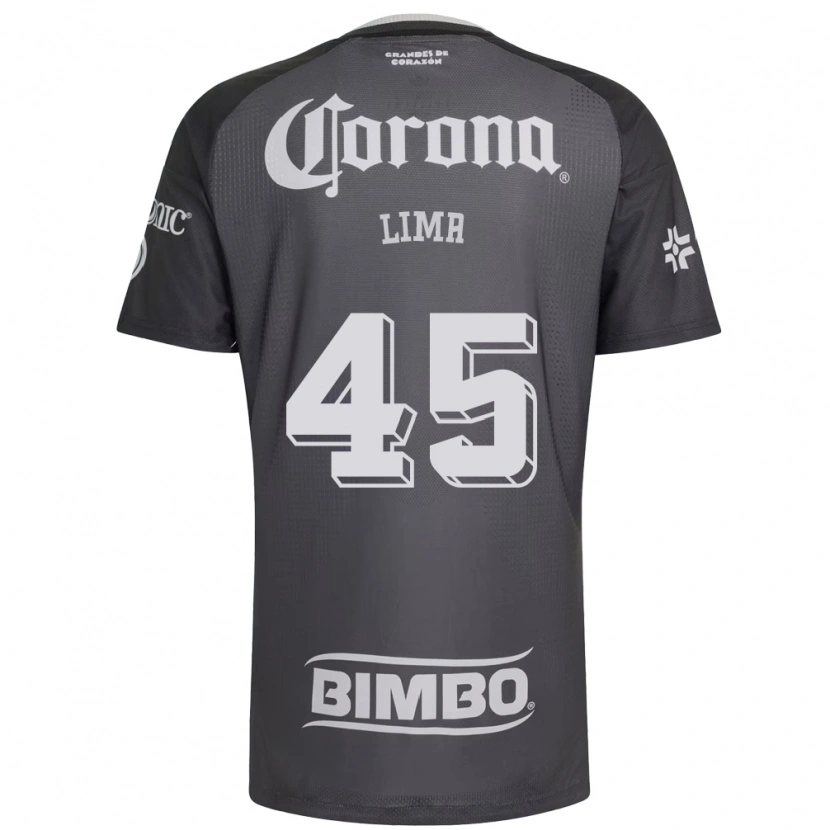 Danxen Femme Maillot Vinícius Moreira De Lima #45 Gris Blanc Noir Tenues Extérieur 2026/27 T-Shirt