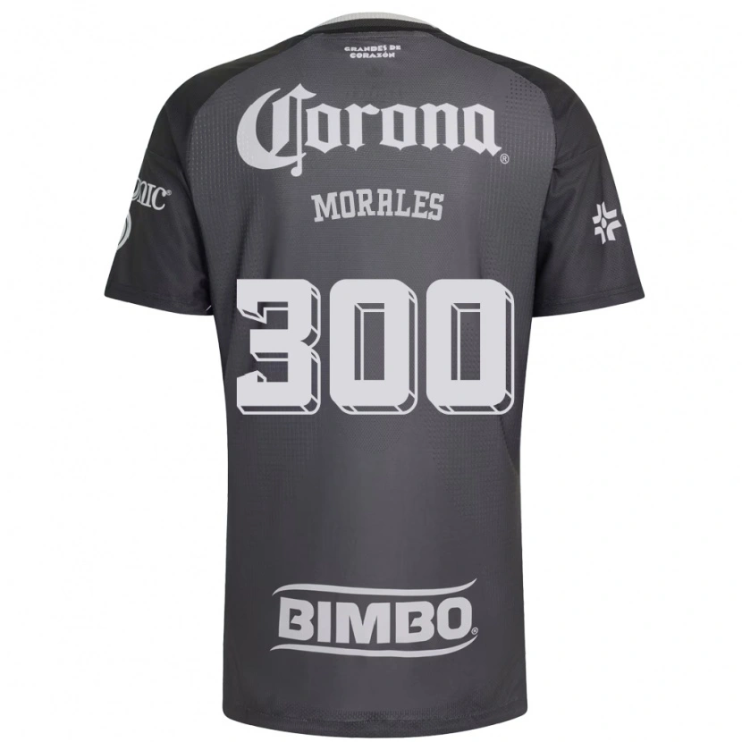 Danxen Femme Maillot Jareth Morales #300 Gris Blanc Noir Tenues Extérieur 2026/27 T-Shirt
