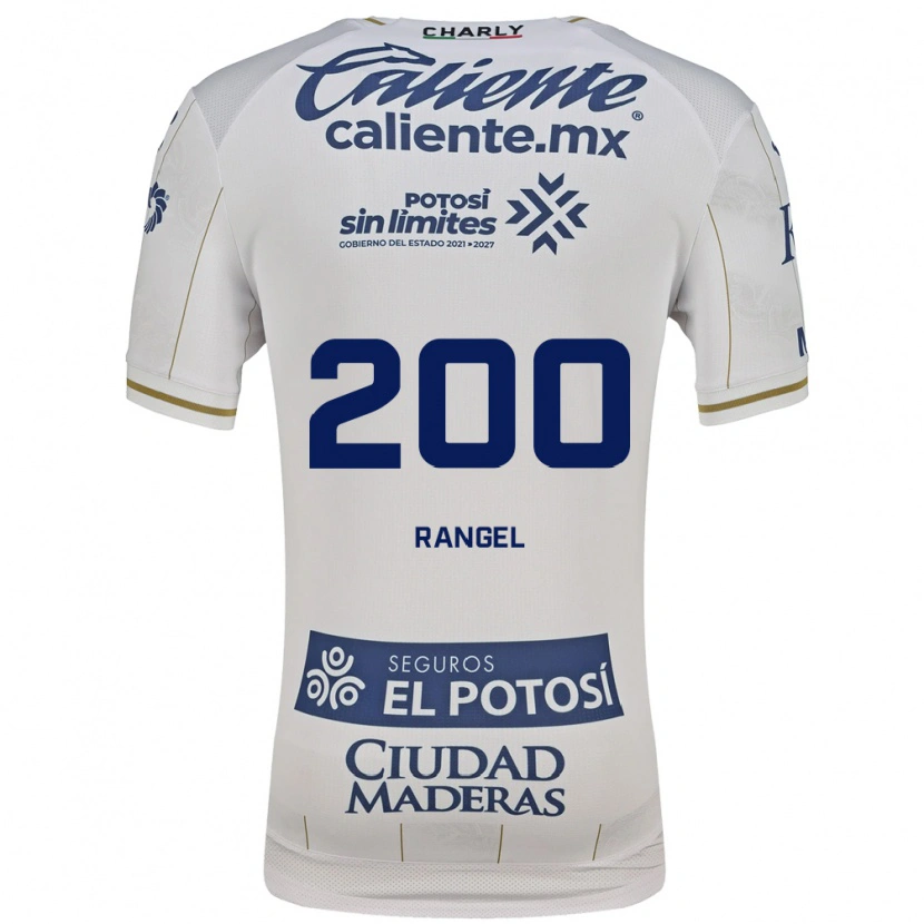 Danxen Femme Maillot Marcelo Rangel #200 Blanc Bleu Tenues Extérieur 2026/27 T-Shirt