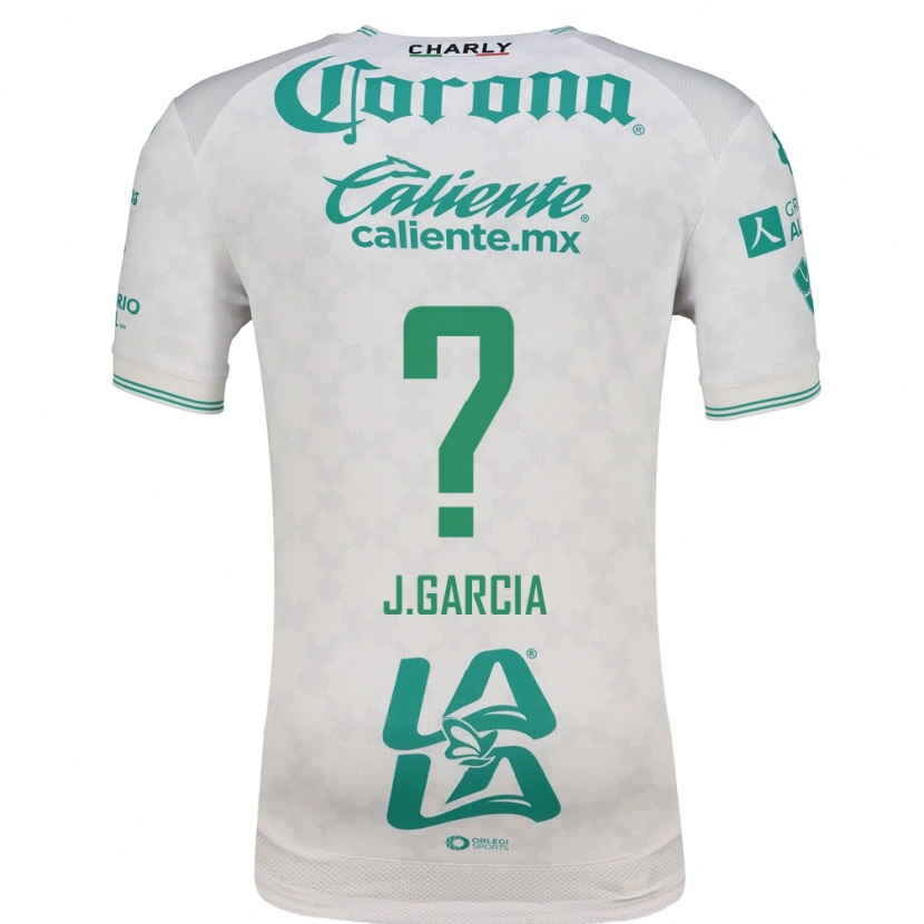 Danxen Femme Maillot Joel Garcia #0 Vert Clair Blanc Tenues Extérieur 2026/27 T-Shirt