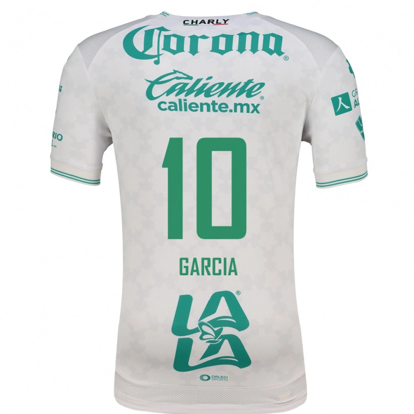 Danxen Femme Maillot Daniela Garcia #10 Vert Clair Blanc Tenues Extérieur 2026/27 T-Shirt