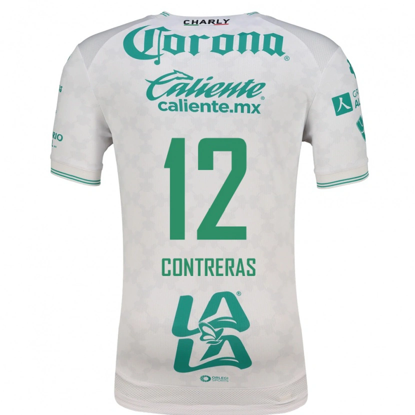Danxen Femme Maillot Karol Contreras #12 Vert Clair Blanc Tenues Extérieur 2026/27 T-Shirt