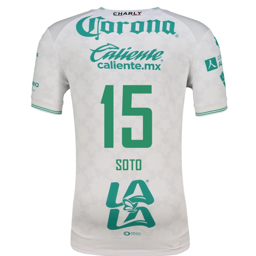 Danxen Femme Maillot Stephanie Soto #15 Vert Clair Blanc Tenues Extérieur 2026/27 T-Shirt