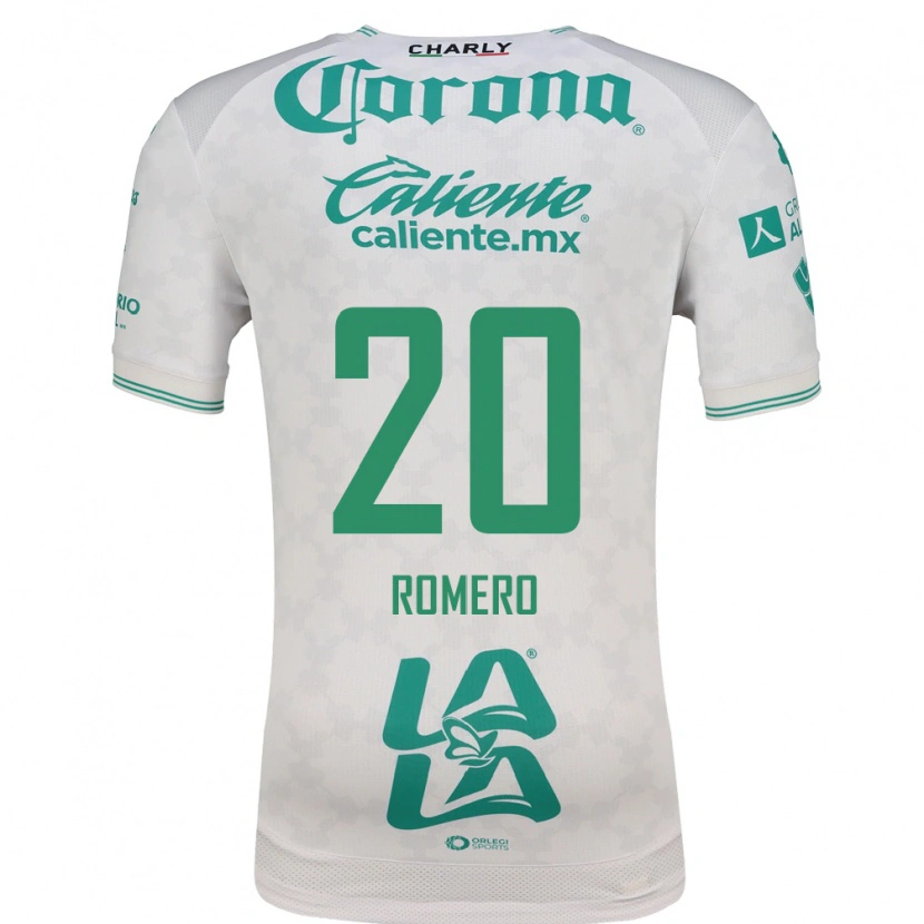 Danxen Femme Maillot Lia Romero #20 Vert Clair Blanc Tenues Extérieur 2026/27 T-Shirt