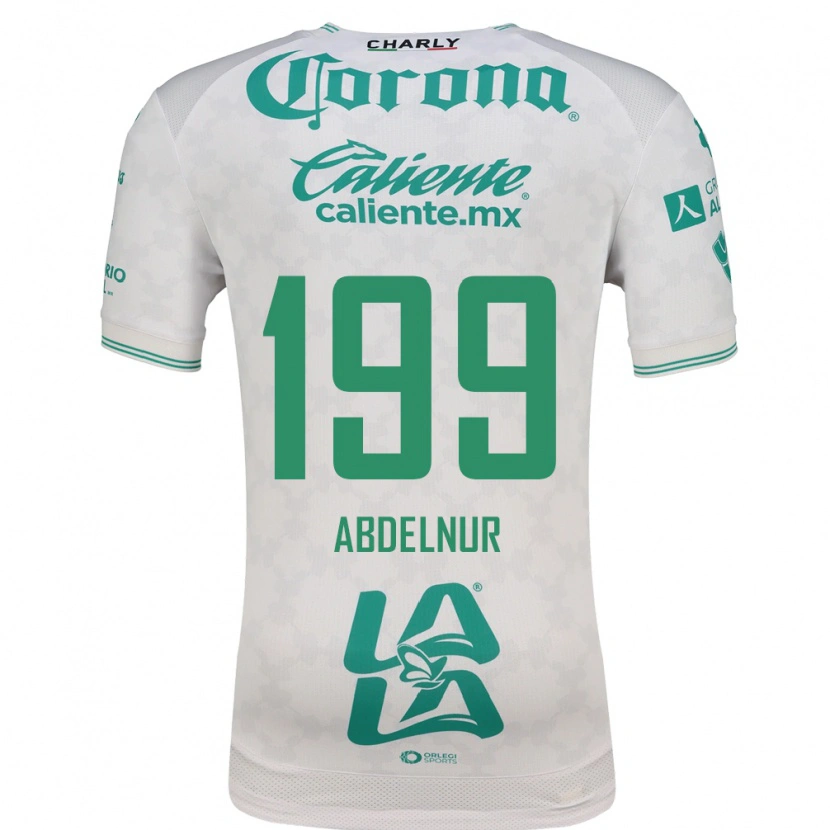 Danxen Femme Maillot Tomás Abdelnur #199 Vert Clair Blanc Tenues Extérieur 2026/27 T-Shirt