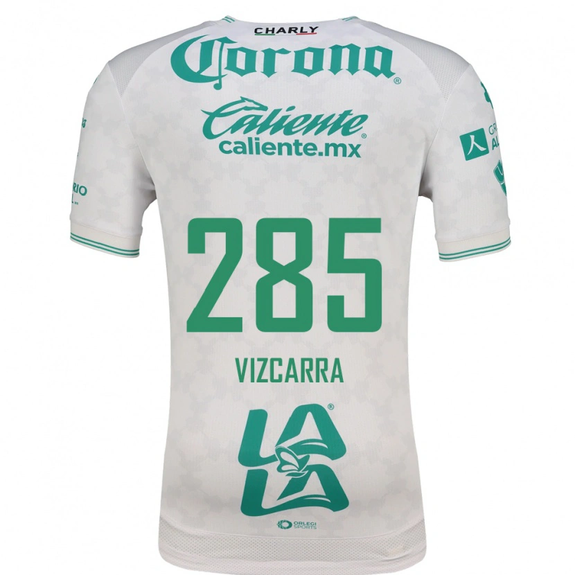 Danxen Femme Maillot Santiago Vizcarra #285 Vert Clair Blanc Tenues Extérieur 2026/27 T-Shirt