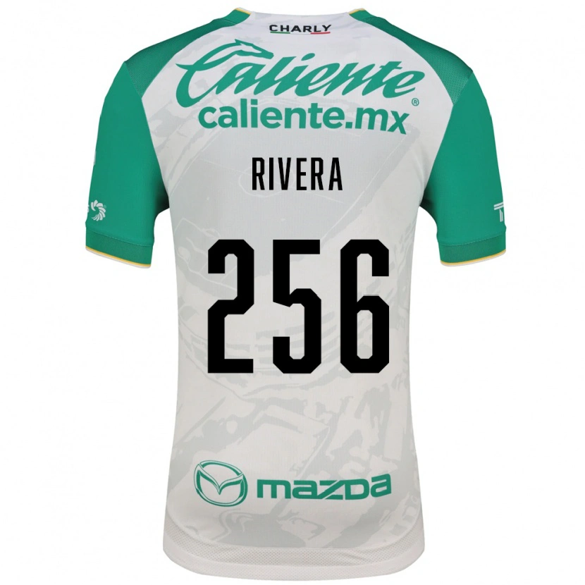 Danxen Femme Maillot Fernando Rivera #256 Vert Clair Blanc Tenues Extérieur 2026/27 T-Shirt