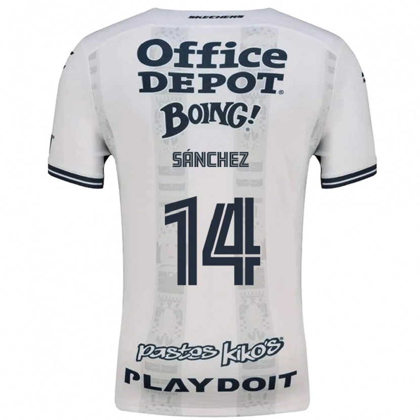 Danxen Femme Maillot Carlos Sánchez #14 Rouge Blanc Noir Tenues Extérieur 2026/27 T-Shirt