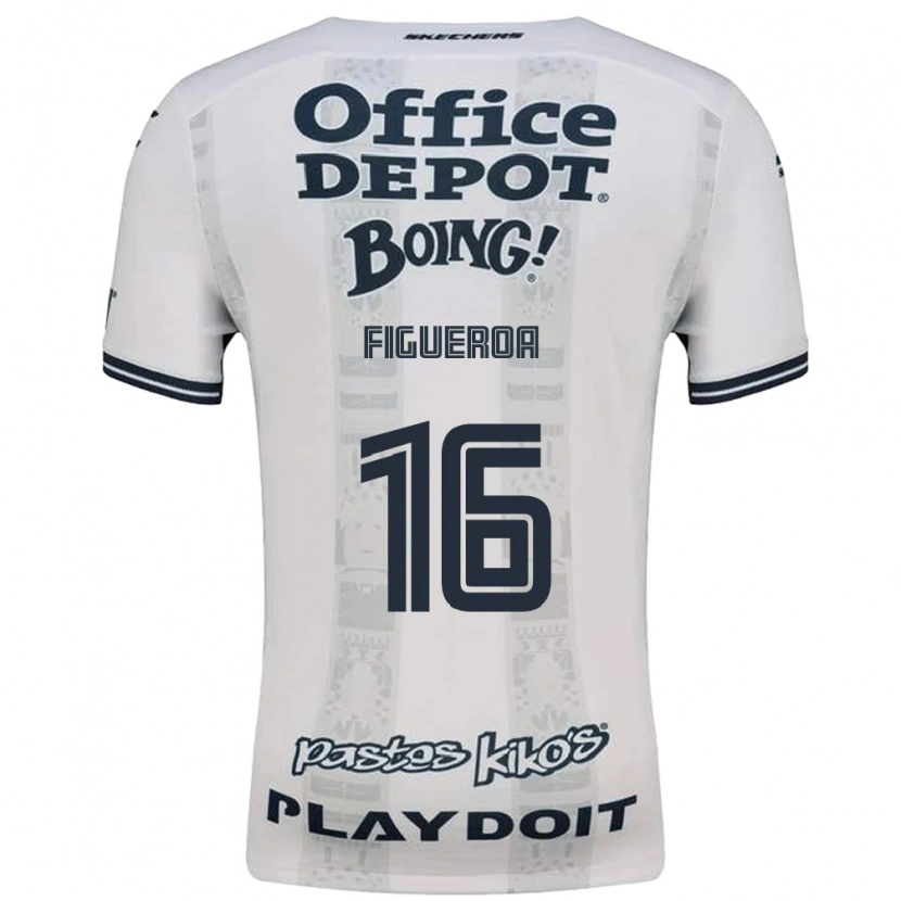 Danxen Femme Maillot Antonio Figueroa #16 Rouge Blanc Noir Tenues Extérieur 2026/27 T-Shirt