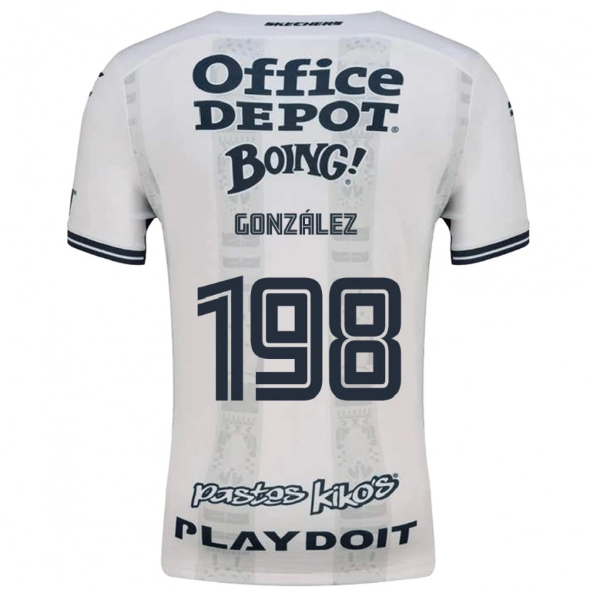 Danxen Femme Maillot Osvaldo González #198 Rouge Blanc Noir Tenues Extérieur 2026/27 T-Shirt