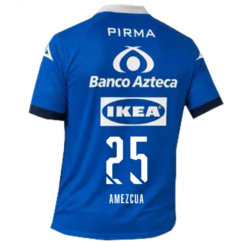 Danxen Femme Maillot Mariana Amezcua #25 Bleu Blanc Tenues Extérieur 2026/27 T-Shirt