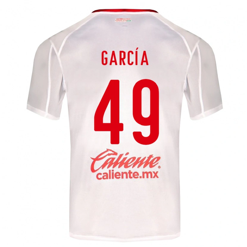 Danxen Femme Maillot Gilberto García #49 Blanc Vert Rouge Tenues Extérieur 2026/27 T-Shirt