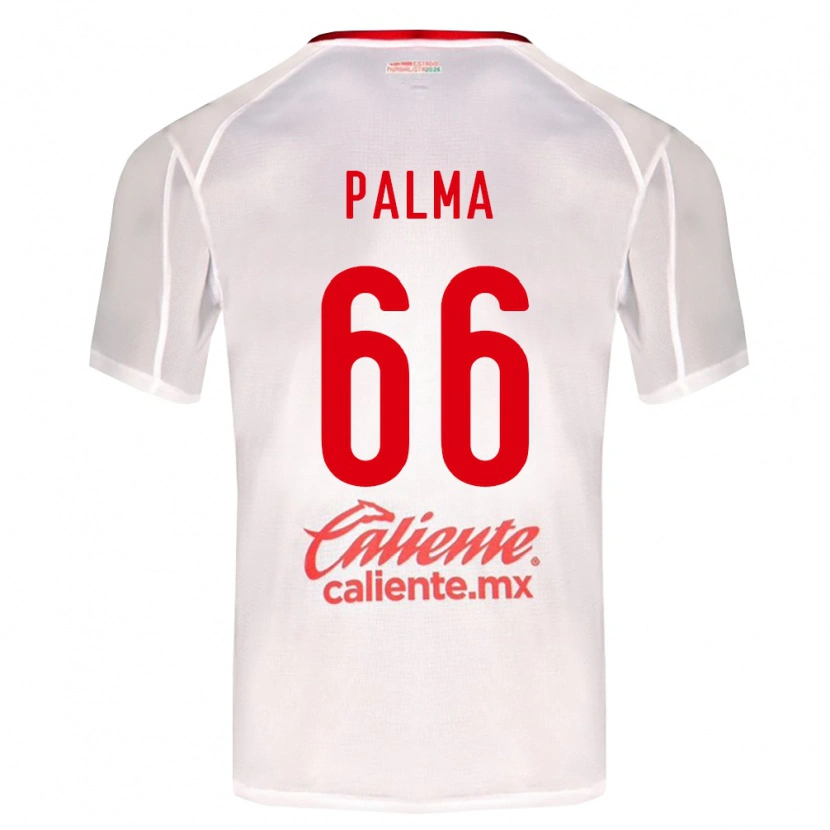 Danxen Femme Maillot Arturo Palma #66 Blanc Vert Rouge Tenues Extérieur 2026/27 T-Shirt