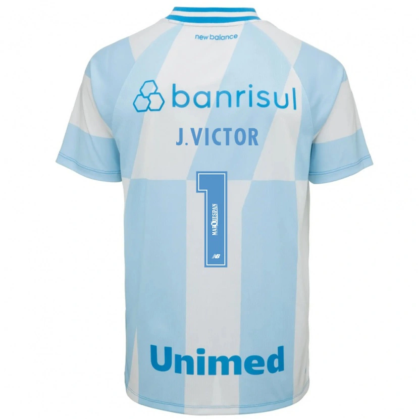 Danxen Femme Maillot João Victor #1 Bleu Clair Blanc Tenues Extérieur 2026/27 T-Shirt