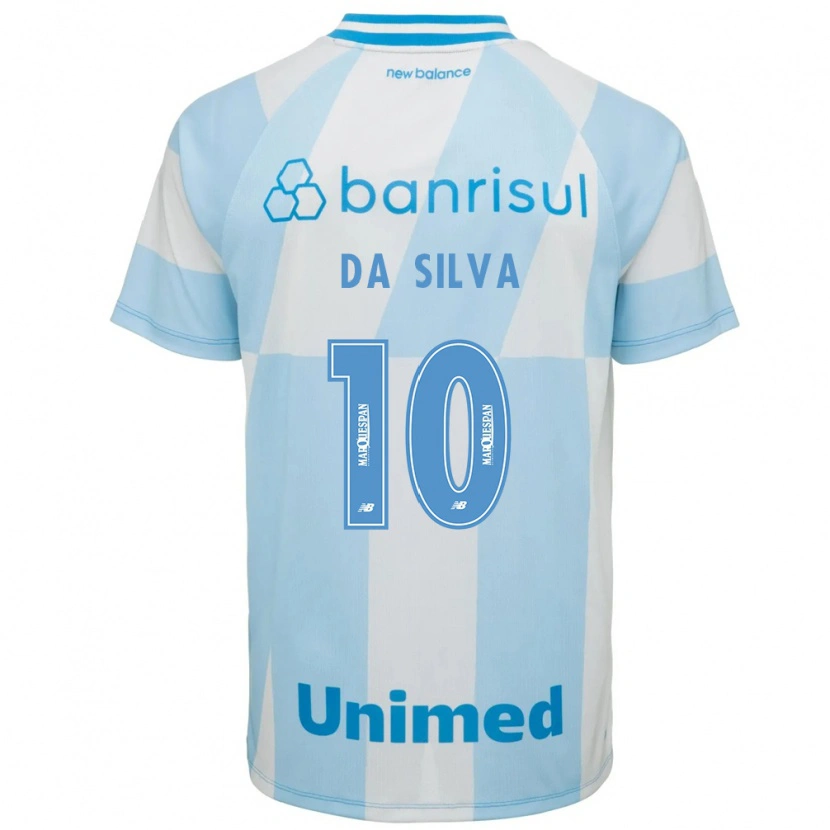 Danxen Femme Maillot Juliana Odilon Da Silva #10 Bleu Clair Blanc Tenues Extérieur 2026/27 T-Shirt