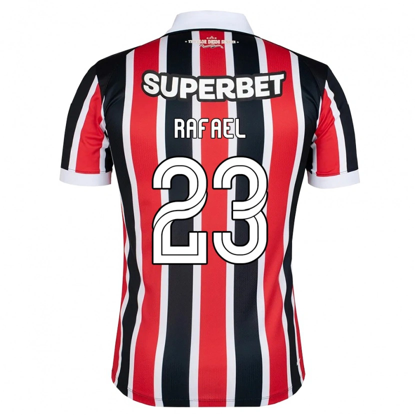 Danxen Femme Maillot Rafael Pires Monteiro #23 Rouge Blanc Noir Tenues Extérieur 2026/27 T-Shirt