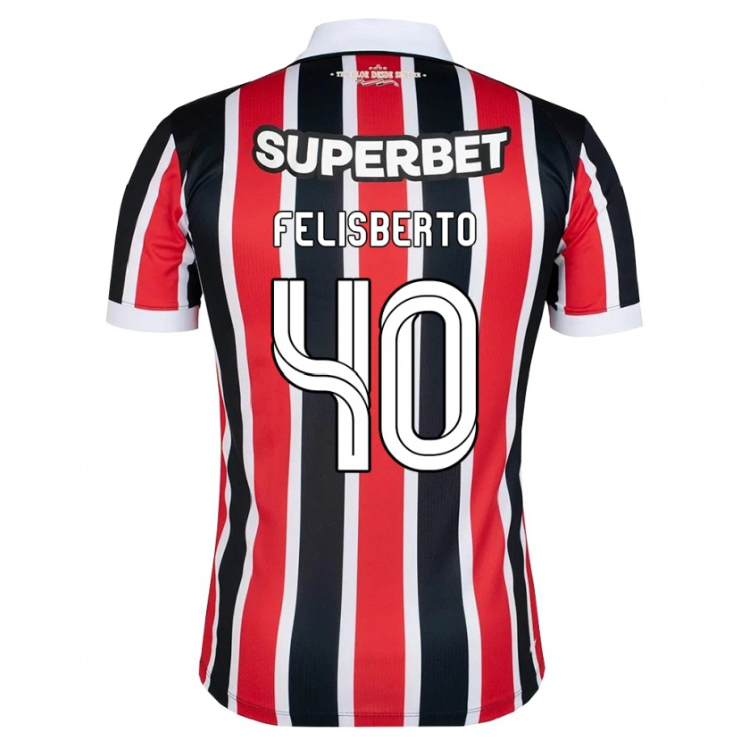 Danxen Femme Maillot Igor Felisberto #40 Rouge Blanc Noir Tenues Extérieur 2026/27 T-Shirt