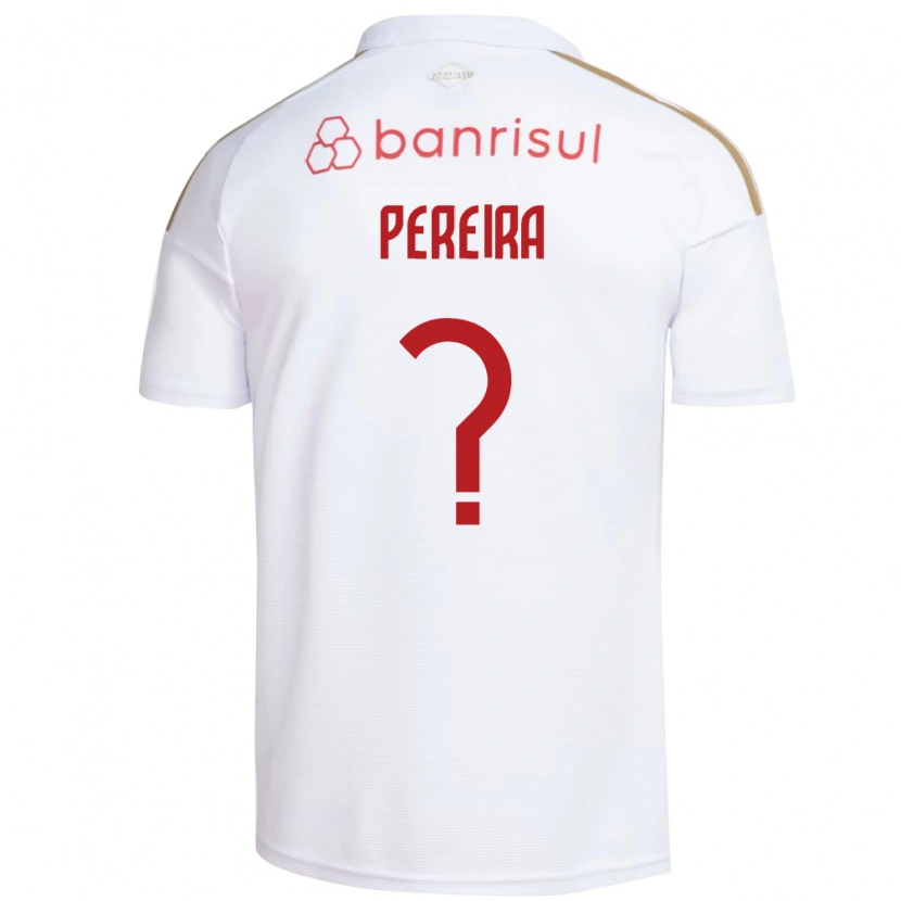Danxen Femme Maillot Igor Pereira #0 Blanc Rouge Tenues Extérieur 2026/27 T-Shirt