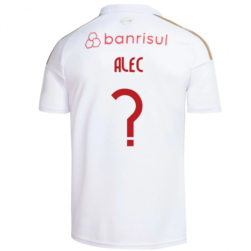 Danxen Femme Maillot Alec #0 Blanc Rouge Tenues Extérieur 2026/27 T-Shirt
