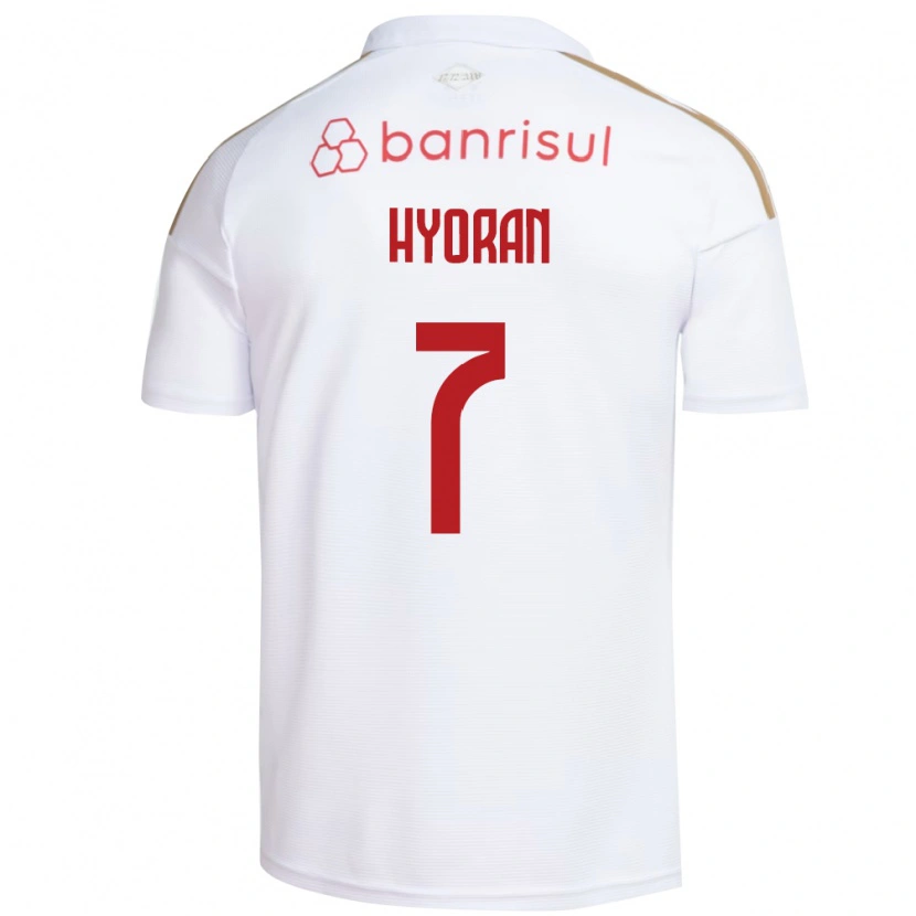 Danxen Femme Maillot Hyoran #7 Blanc Rouge Tenues Extérieur 2026/27 T-Shirt