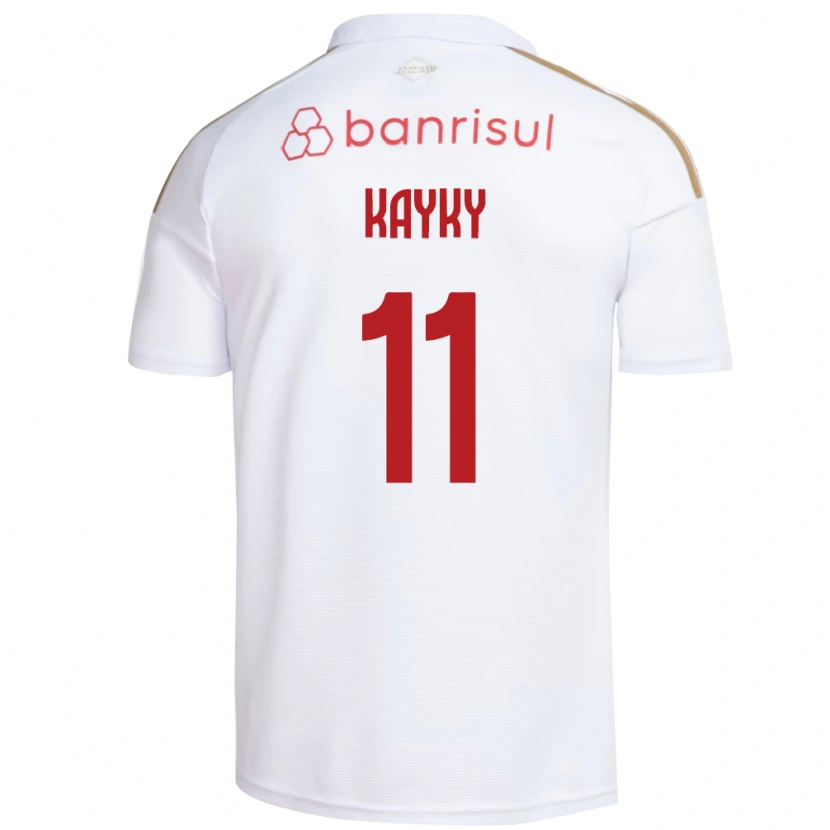 Danxen Femme Maillot Kayky Da Silva Chagas #11 Blanc Rouge Tenues Extérieur 2026/27 T-Shirt