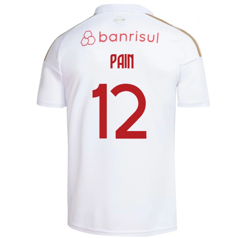 Danxen Femme Maillot Luan Pain #12 Blanc Rouge Tenues Extérieur 2026/27 T-Shirt