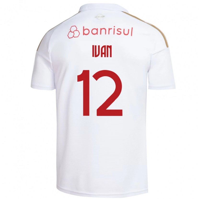 Danxen Femme Maillot Ivan #12 Blanc Rouge Tenues Extérieur 2026/27 T-Shirt