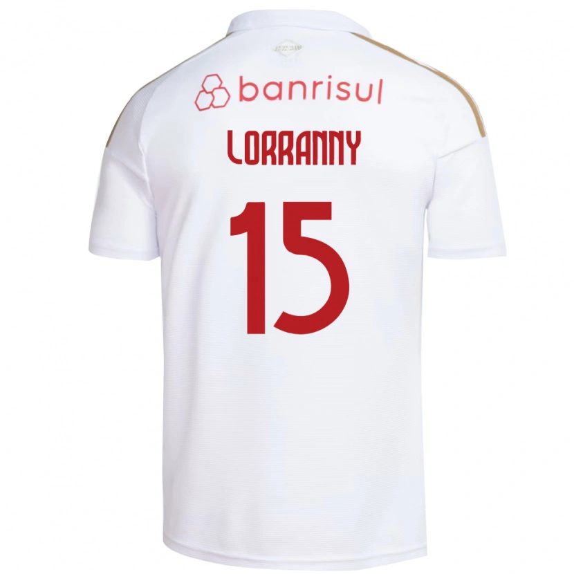 Danxen Femme Maillot Lorranny #15 Blanc Rouge Tenues Extérieur 2026/27 T-Shirt