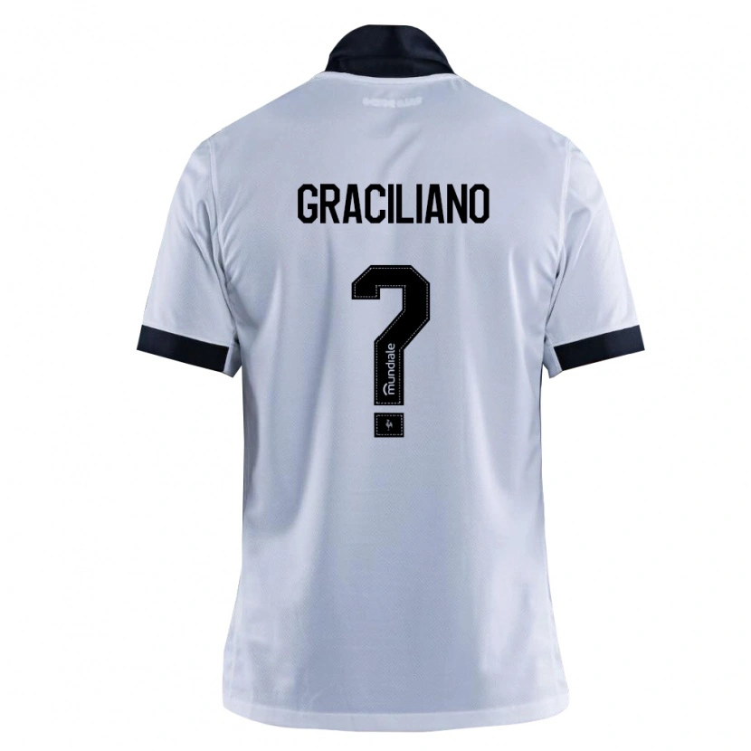 Danxen Femme Maillot Arthur Graciliano #0 Noir Blanc Tenues Extérieur 2026/27 T-Shirt