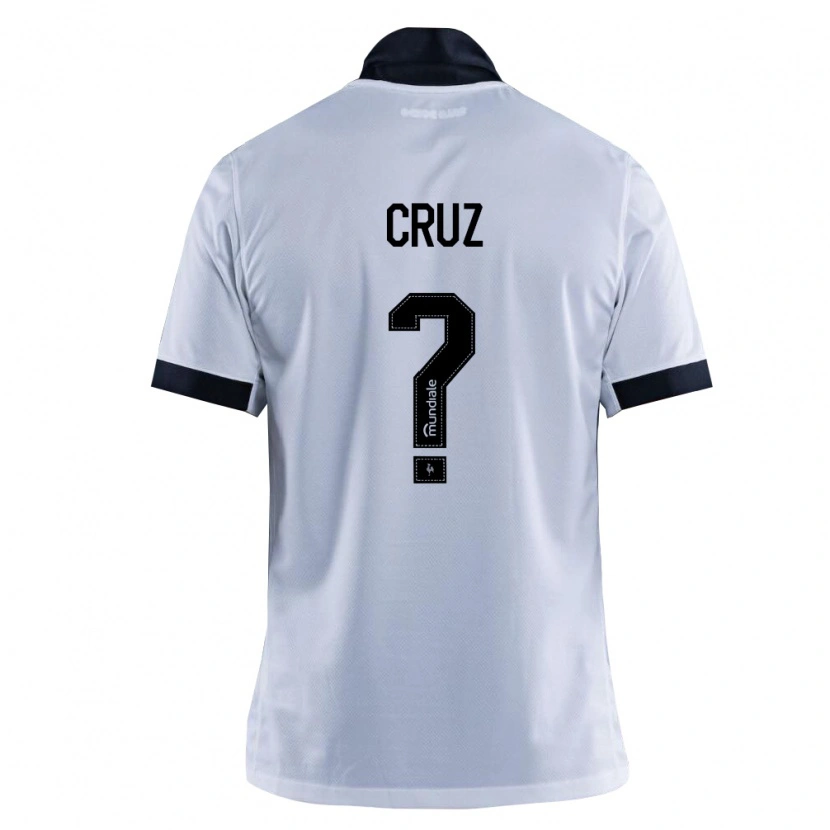 Danxen Femme Maillot Dudu Cruz #0 Noir Blanc Tenues Extérieur 2026/27 T-Shirt