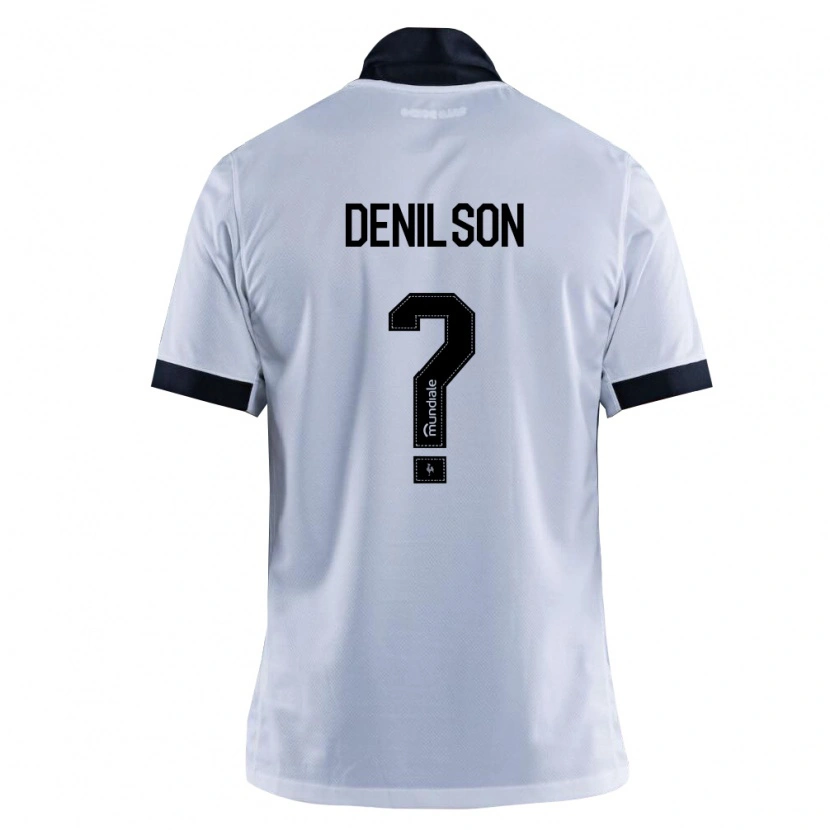 Danxen Femme Maillot Denilson #0 Noir Blanc Tenues Extérieur 2026/27 T-Shirt