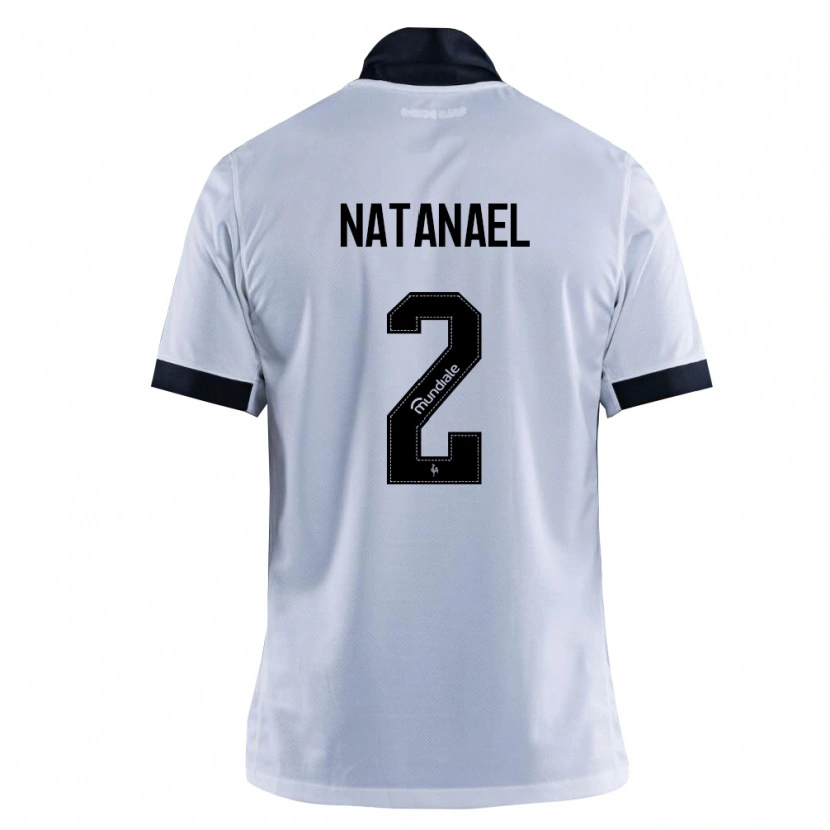 Danxen Femme Maillot Natanael Moreira Milouski #2 Noir Blanc Tenues Extérieur 2026/27 T-Shirt