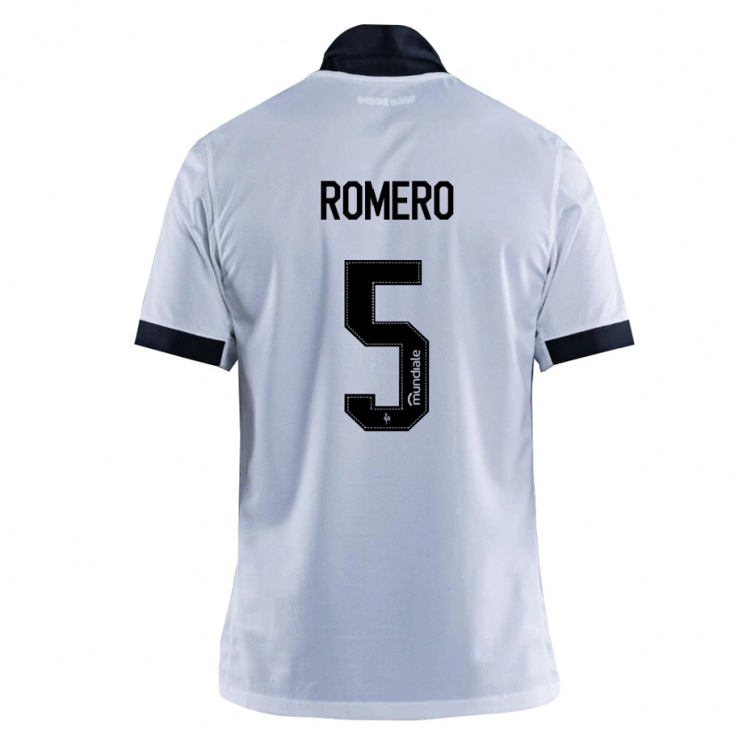 Danxen Femme Maillot Mateus Romero #5 Noir Blanc Tenues Extérieur 2026/27 T-Shirt