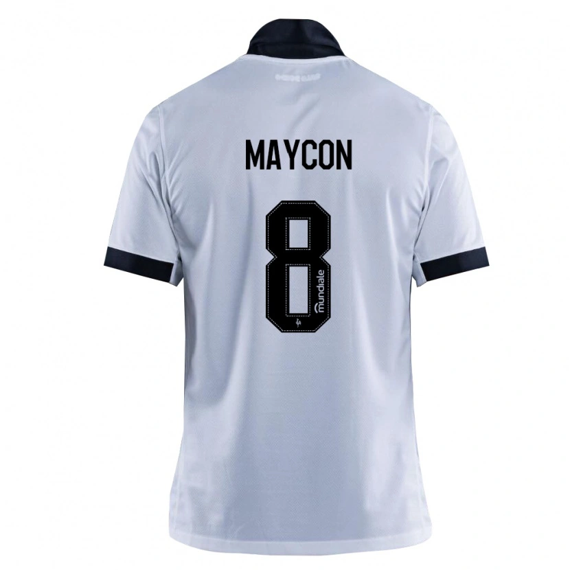 Danxen Femme Maillot Maycon De Andrade Barberan #8 Noir Blanc Tenues Extérieur 2026/27 T-Shirt