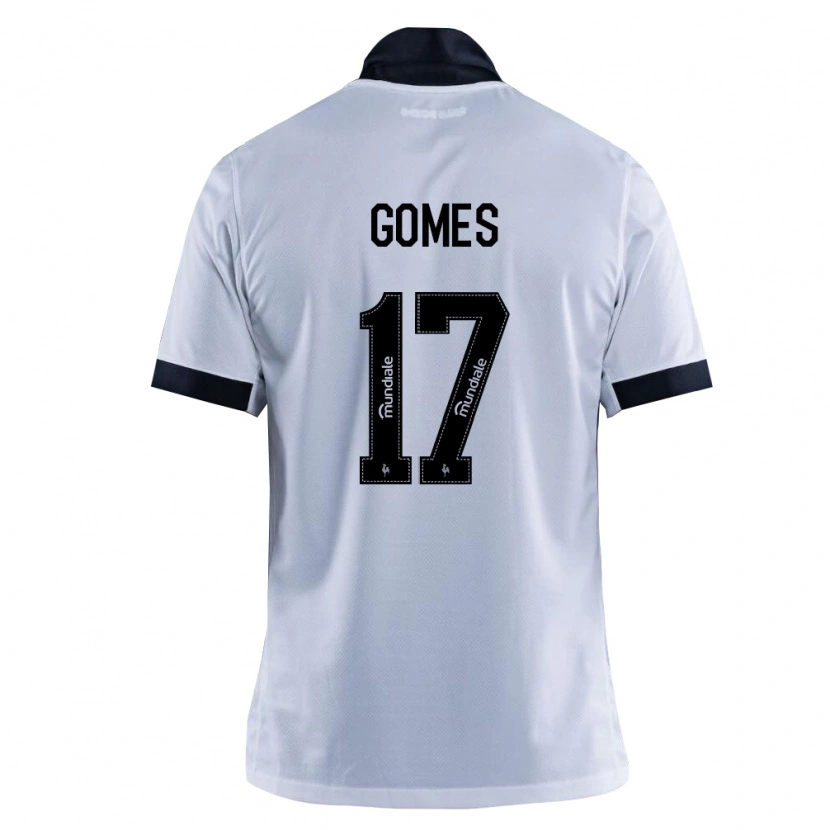 Danxen Femme Maillot Igor Gomes #17 Noir Blanc Tenues Extérieur 2026/27 T-Shirt