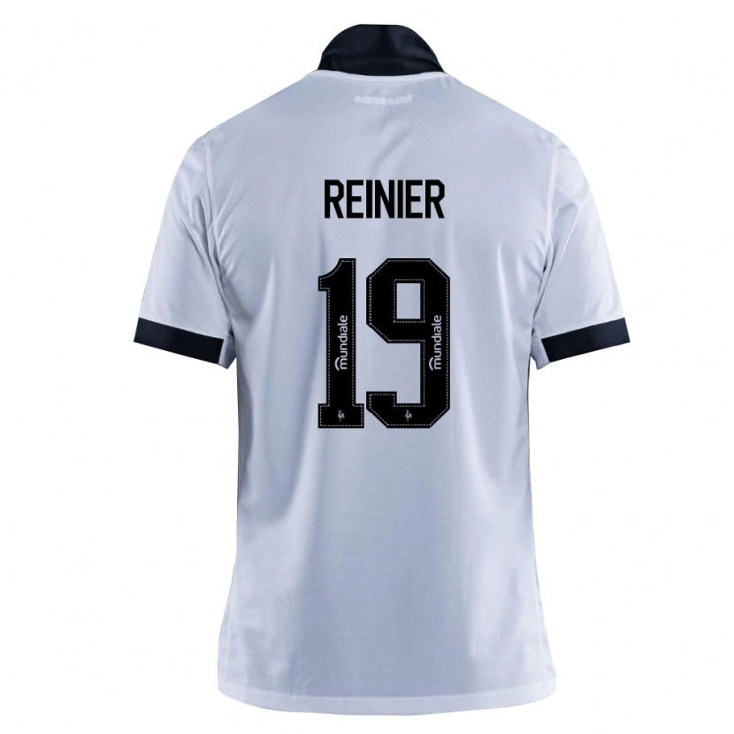 Danxen Femme Maillot Reinier Jesus Carvalho #19 Noir Blanc Tenues Extérieur 2026/27 T-Shirt