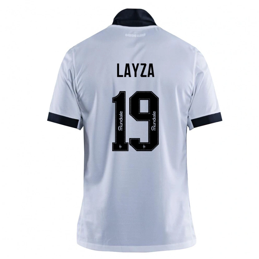 Danxen Femme Maillot Layza #19 Noir Blanc Tenues Extérieur 2026/27 T-Shirt