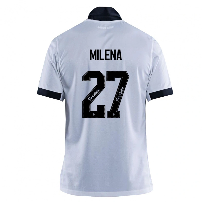 Danxen Femme Maillot Milena #27 Noir Blanc Tenues Extérieur 2026/27 T-Shirt