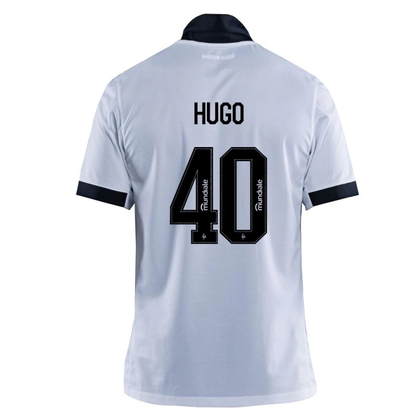 Danxen Femme Maillot Victor Hugo #40 Noir Blanc Tenues Extérieur 2026/27 T-Shirt