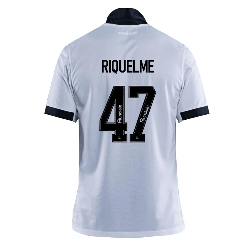 Danxen Femme Maillot Riquelme Henrique Da Silva Ferreira #47 Noir Blanc Tenues Extérieur 2026/27 T-Shirt
