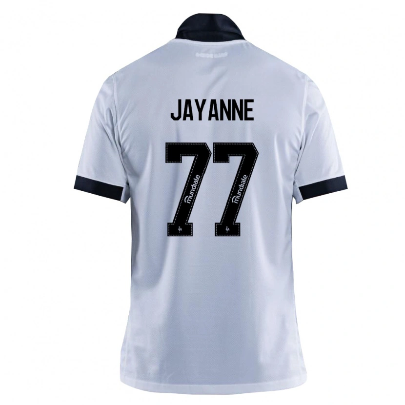 Danxen Femme Maillot Jayanne #77 Noir Blanc Tenues Extérieur 2026/27 T-Shirt
