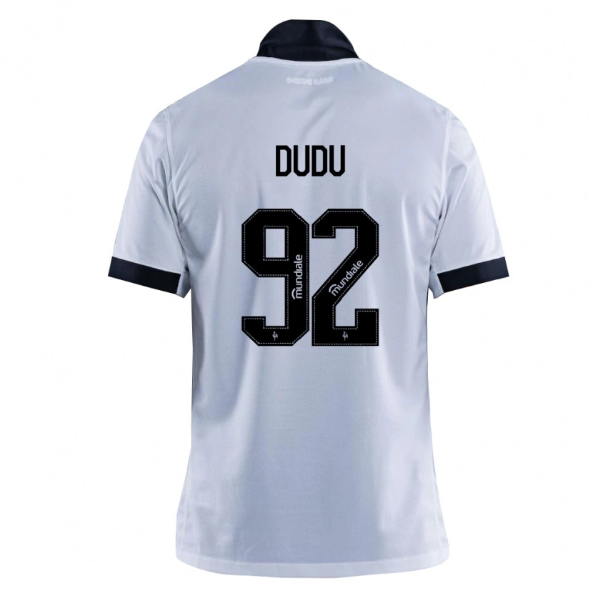 Danxen Femme Maillot Dudu #92 Noir Blanc Tenues Extérieur 2026/27 T-Shirt