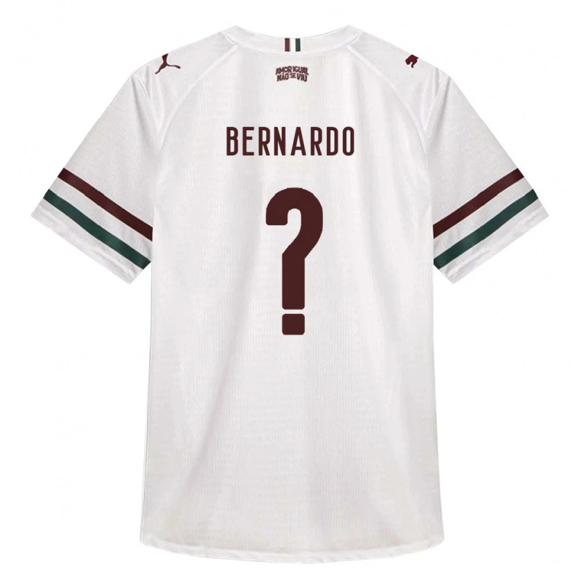 Danxen Femme Maillot Bernardo André Goulart Gil Alcantara #0 Blanc Vert Bourgogne Tenues Extérieur 2026/27 T-Shirt