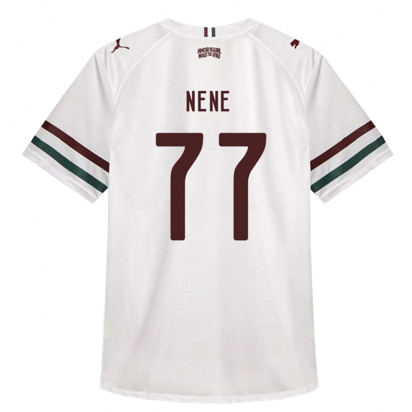 Danxen Femme Maillot Nene #77 Blanc Vert Bourgogne Tenues Extérieur 2026/27 T-Shirt